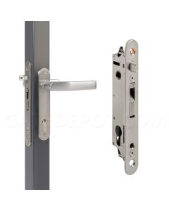 Locinox FORTYLOCK Insert Lock - 1-1/2" Profile / Metal & PVC Gates