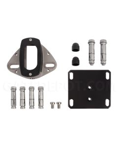 Locinox INTERIO-GROUND-9005 Interio Gate Closer Fixation Set - Ground