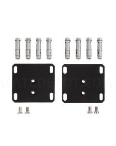 Locinox INTERIO-WALL-9005 Interio Gate Closer Fixation Set - Wall