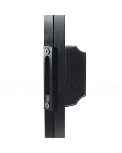 Locinox SPKZ-TK-50-ALUM Ornamental Polyamide Keep w/ Lockbox - 2" Profile - Silver
