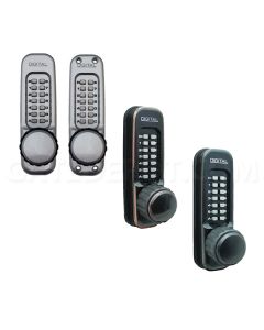 Lockey 1600-DC Heavy Duty Knob Lock - Double