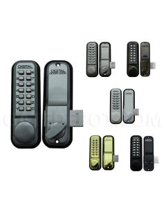 Lockey 2200 Mechanical Keyless Surface Mount Deadbolt