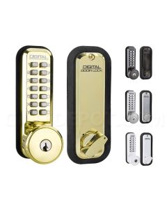 Lockey 2210-KO Mechanical Keyless Deadbolt - Single Combination w/ Key Override