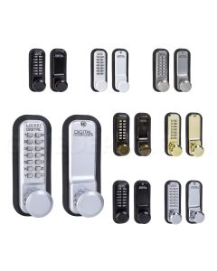Lockey 2830 Single Combination Passage Knob Lock - Marine Grade