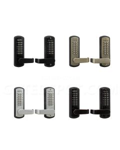 Lockey 3835DC Keyless Passage Lever Lock - Double in Oil Rubbed Bronze