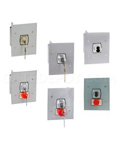 MMTC KFX & KFSX Key Switch - Exterior Flush Mount / Tamper Proof