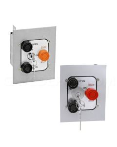 MMTC 3BFL Interior Pushbuttons - 3 Button Flush Mount