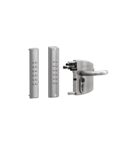 Locinox LNKQC2 VOLTA Double Sided Surface Mounted Lock with External Battery Powered Keypad