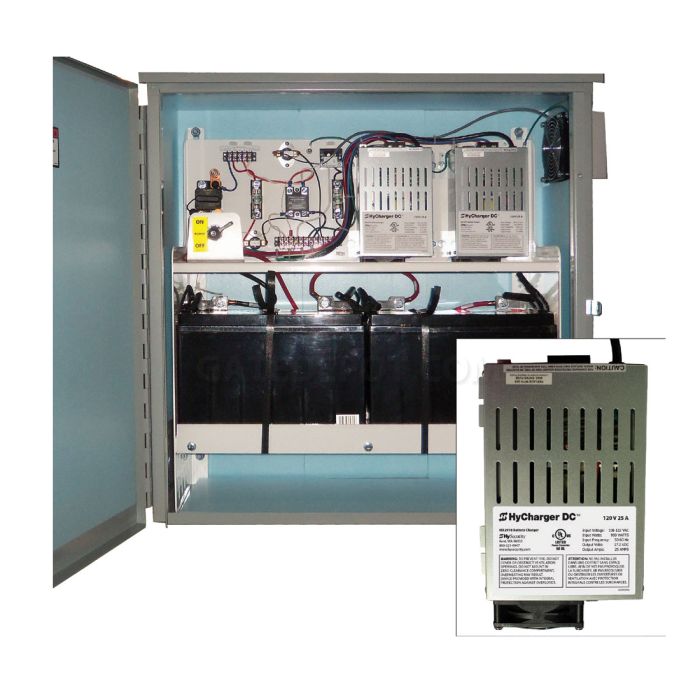 Nice Hysecurity DCPS-150 DC Power Supply w/ HyCharger - Up to 5 HP ...