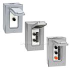 MMTC BXC Exterior Pushbuttons - Surface Mount w/ Protective Cover
