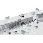 Comunello DuraGates CGS-250.8M Cantilever Gate Hardware - Galvanized Steel / 900 Lbs
