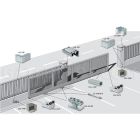 Comunello DuraGates CGS-250.8P Cantilever Gate Hardware - Galvanized Steel / 1,300 Lbs
