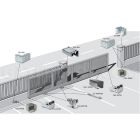 Comunello DuraGates CGS-350.5XL Cantilever Gate Hardware - Galvanized Steel / 7,700 Lbs
