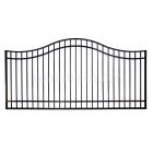 DuraGate Bell Curve Driveway Gate - Single / 10' W x 4' H
