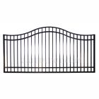 DuraGate Bell Curve Driveway Gate - Single / 12' W x 5' H
