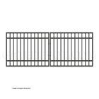 DuraGate Modular Flat Top Driveway Gate - Dual / 10' W x 4' H
