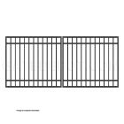 DuraGate Modular Flat Top Driveway Gate - Dual / 11' W x 5' H
