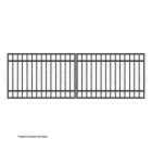 DuraGate Modular Flat Top Driveway Gate - Dual / 12' W x 4' H
