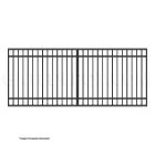 DuraGate Modular Flat Top Driveway Gate - Single / 12' W x 5' H
