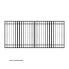 DuraGate Modular Flat Top Driveway Gate - Dual / 13' W x 6' H
