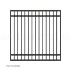 DuraGate Modular Flat Top Pedestrian Gate - 6' W x 6' H

