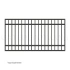 DuraGate Modular Flat Top Pedestrian Gate - 7-1/2' W x 4' H
