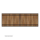 DuraGate Modular Flat Top Driveway Gate - Single / Accepts Wood Infill - 14' W x 5' H
