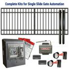 DuraGate Slide Gate & Automation Kit - Modular Flat Top 10x4' Single
