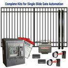 DuraGate Slide Gate & Automation Kit - Modular Flat Top 10x6' Single
