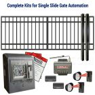 DuraGate Slide Gate & Automation Kit - Modular Flat Top 11x4' Single
