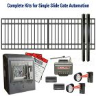 DuraGate Slide Gate & Automation Kit - Modular Flat Top 12x4' Single
