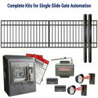 DuraGate Slide Gate & Automation Kit - Modular Flat Top 14x4' Single
