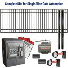 DuraGate Slide Gate & Automation Kit - Modular Flat Top 14x5' Single
