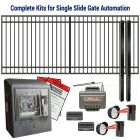 DuraGate Slide Gate & Automation Kit - Modular Flat Top 13x6' Single
