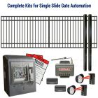 DuraGate Slide Gate & Automation Kit - Modular Flat Top 15x5' Single
