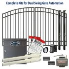 DuraGate Swing Gate & Automation Kit - Modular Arch Top 10x5' Dual
