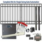 DuraGateSwing Gate & Automation Kit - Modular Flat Top 10x5' Single
