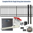 DuraGate Swing Gate & Automation Kit - Modular Flat Top 12x4' Single
