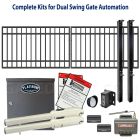 DuraGate Swing Gate & Automation Kit - Modular Flat Top 13x4' Dual
