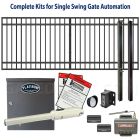 DuraGate Swing Gate & Automation Kit - Modular Flat Top 13x5' Single
