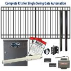 DuraGate Swing Gate & Automation Kit - Modular Flat Top 13x6' Single
