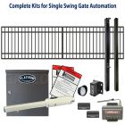 DuraGate Swing Gate & Automation Kit - Modular Flat Top 15x4' Single
