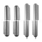 DuraGate V2A Teardrop Hinges - Stainless Steel

