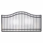DuraGate Bell Curve Driveway Gate - Single / 14' W x 5' H
