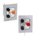 MMTC 3BFL Interior Pushbuttons - 3 Button Flush Mount
