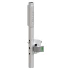 Locinox LNKQC1 VOLTA Single Sided Surface Mounted Lock with External Battery Powered Keypad - Lever/Push
