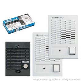 AiPhone ChimeCom C-123L/W Inercom - Dual Master Set