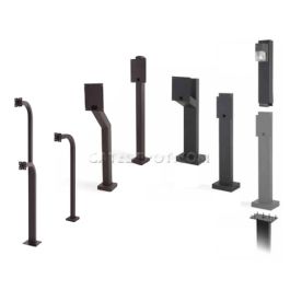 DoorKing 1200 Gooseneck Posts - Post Mount