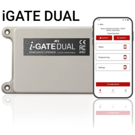 AES Global IGATE-DUAL-US Cellular Gate Opener with 2 Relays