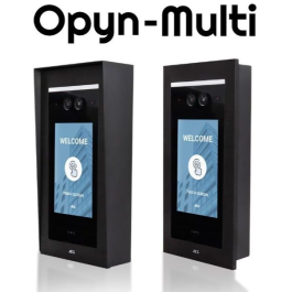 AES Global OPYN-MULTI IP/4G Multi Resident Video Callbox with Touchscreen